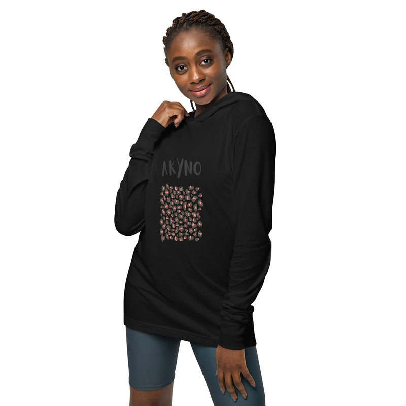 AKYNO Hooded long-sleeve tee