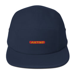 Dark Slate Gray Akyno Five Panel Cap Akyno Font