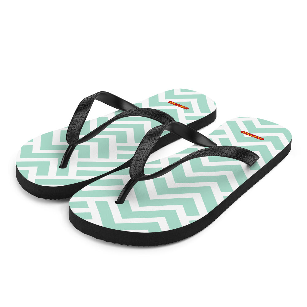 AK AKYNO FLIP-FLOPS tiger