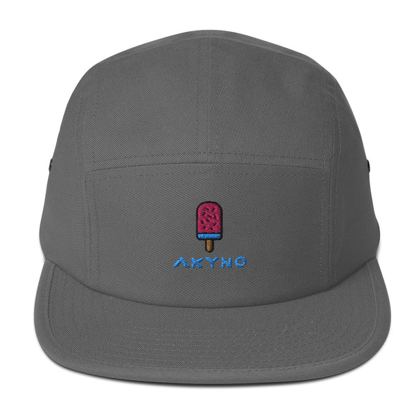 Dim Gray Akyno Five Panel Cap Ice